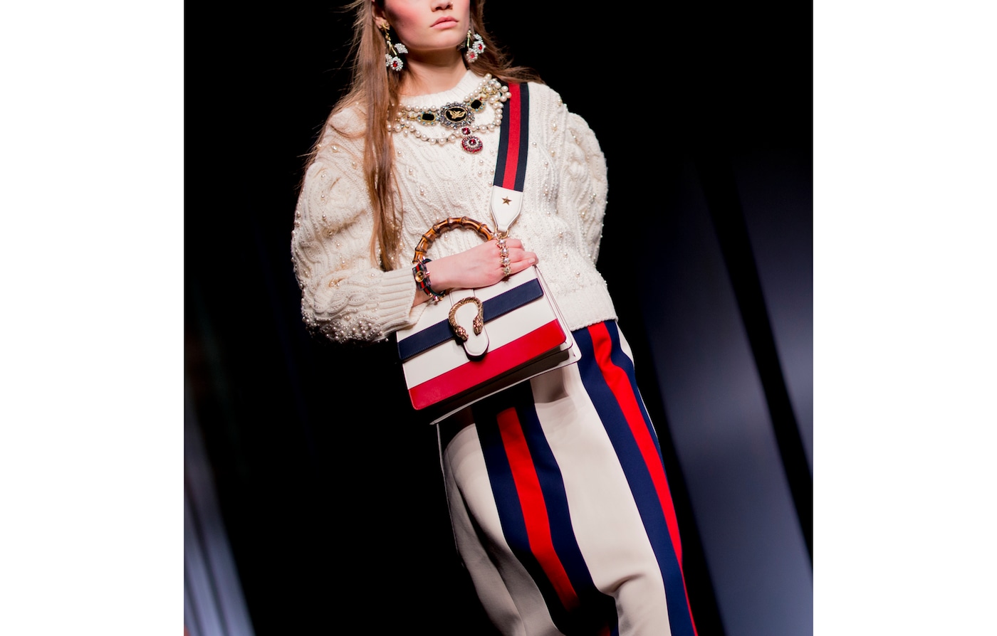Woven through the women’s fall collection, a retro athletic trend.New Arena