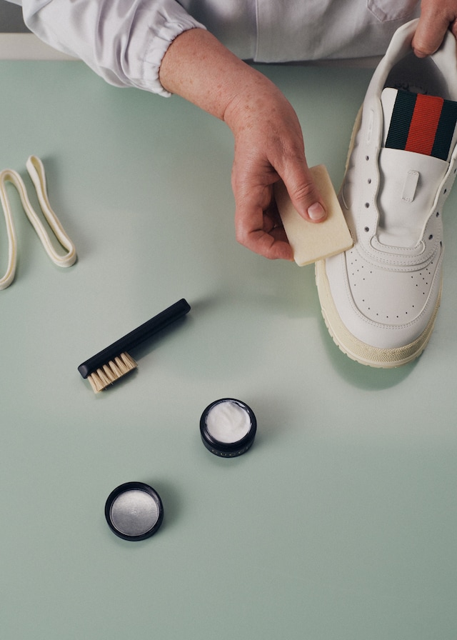 Crafting the Gucci Re-Web, the first sneaker designed by
