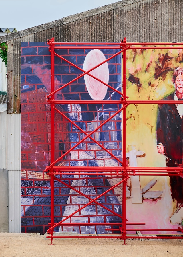 Unveiling a special Art Wall on Teshima Island and 'Mikan: Myself