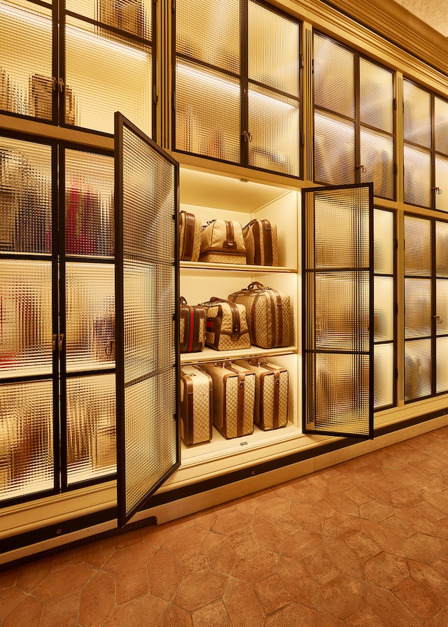 バッグ GUCCI OLD ARCHIVE CALF LEATHER TOTE バッグ GUCCI OLD