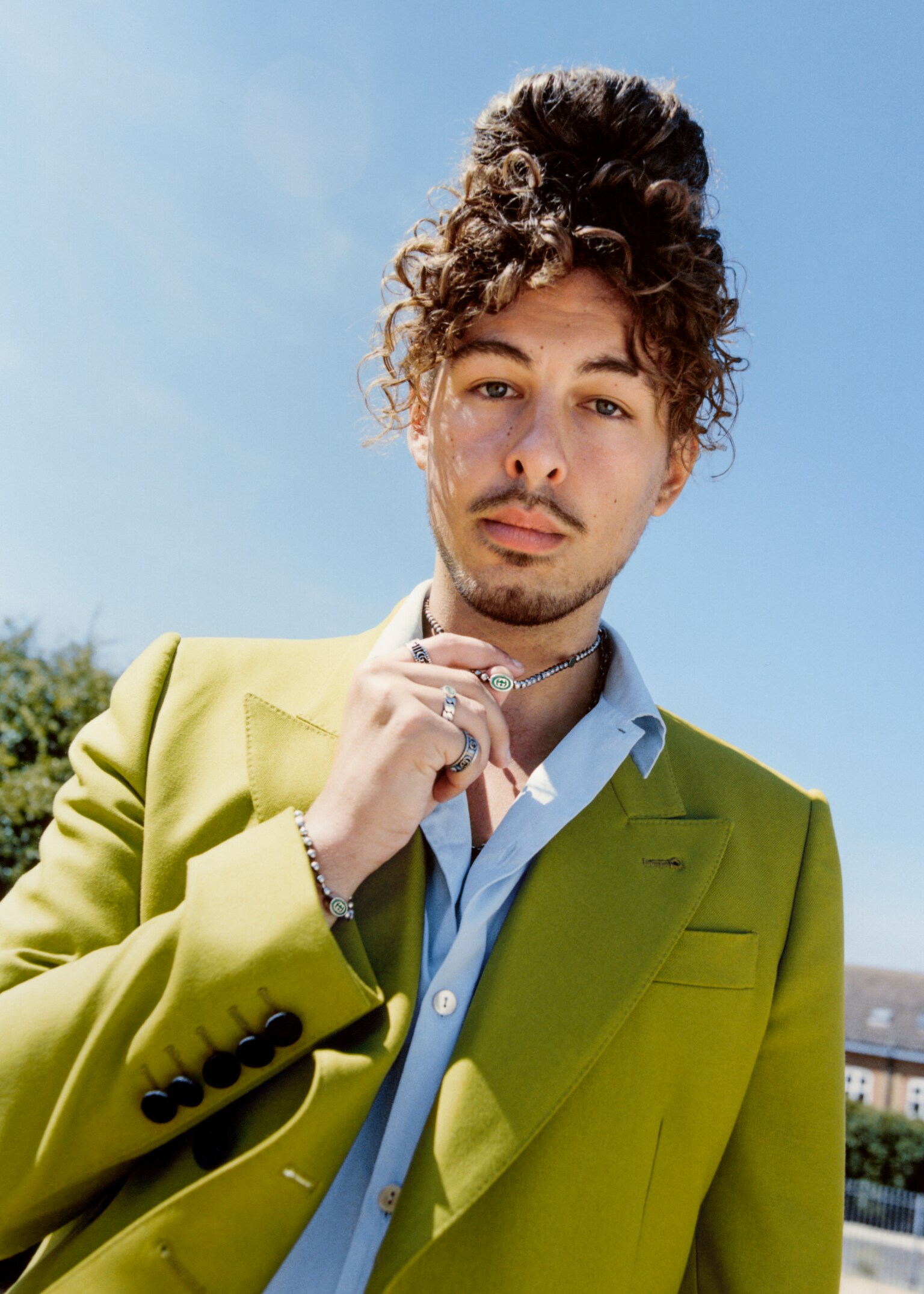 To present the silver Gucci Jewelry lines, i-D Magazine in ...