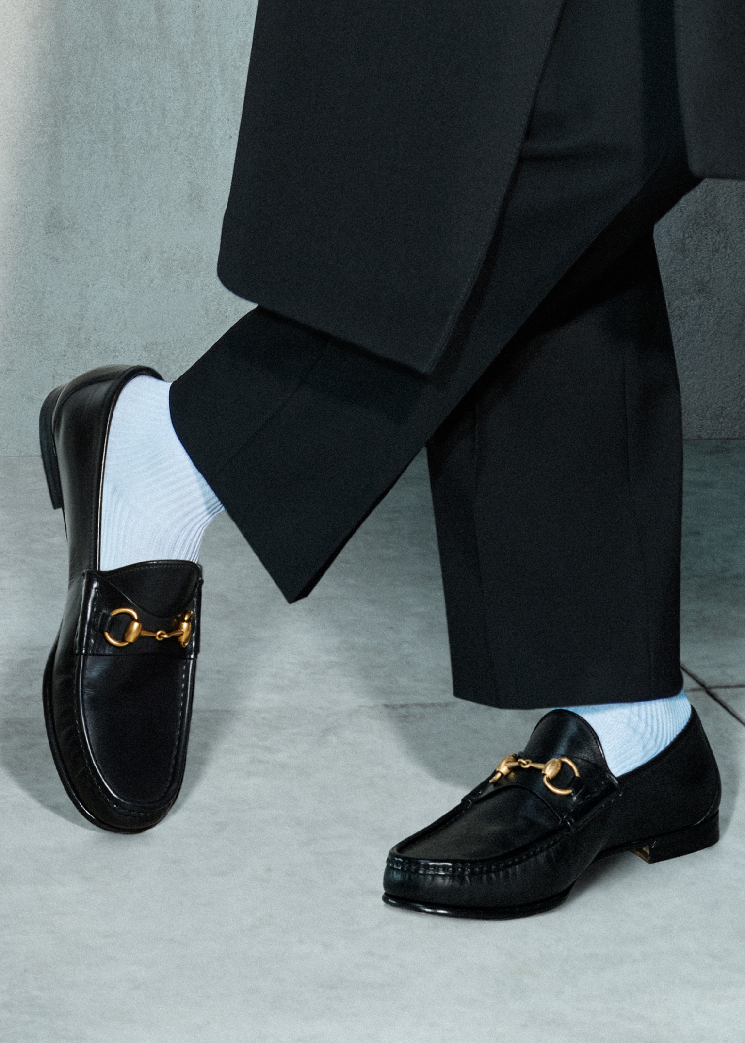 Pietro Castellitto wears the signature Horsebit 1953 loafer in the new ...