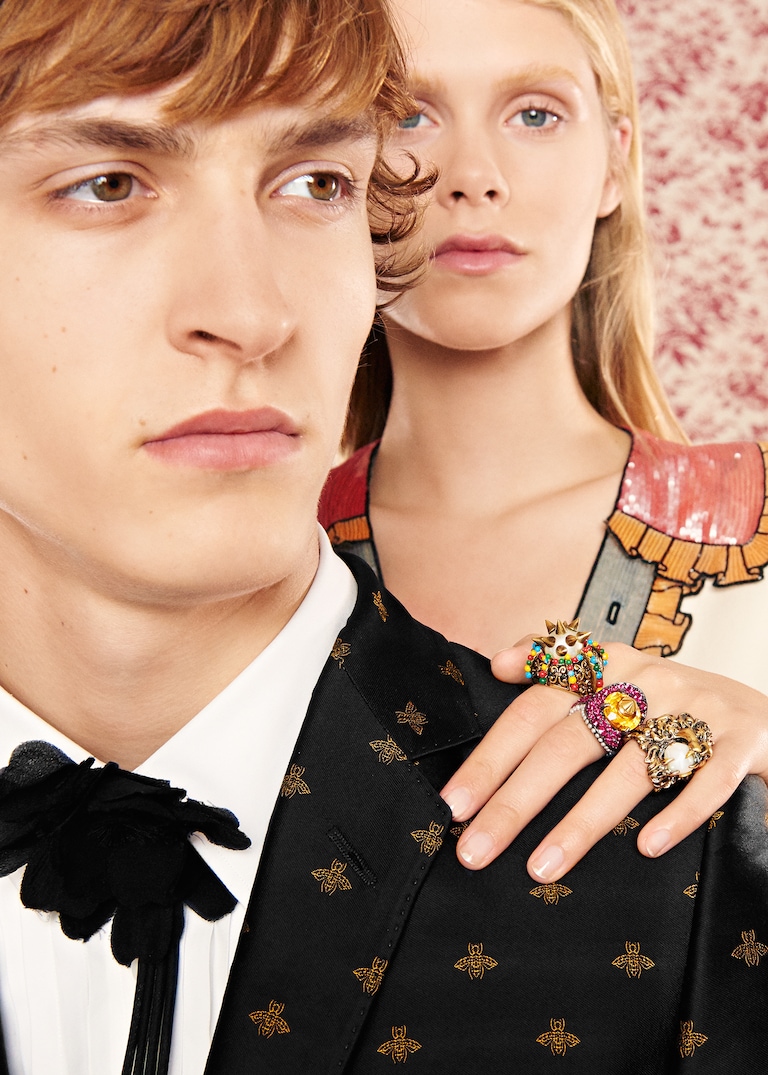 <strong>Playful touches</strong> in decorative eveningwear.Beautiful Illusion