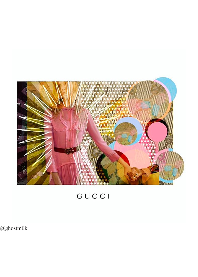 Spontaneous new works inspired by <strong>#GucciGram</strong>.#GucciGram Follow-Up