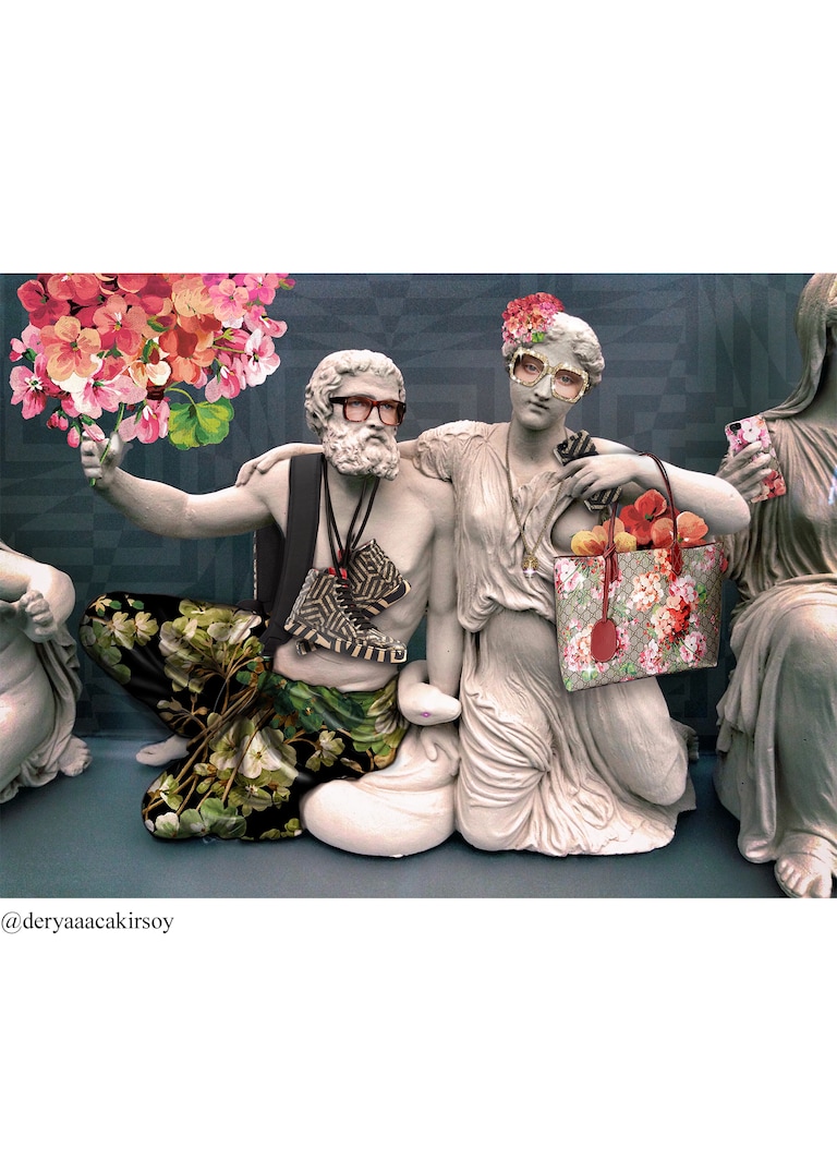 Spontaneous new works inspired by <strong>#GucciGram</strong>.#GucciGram Follow-Up
