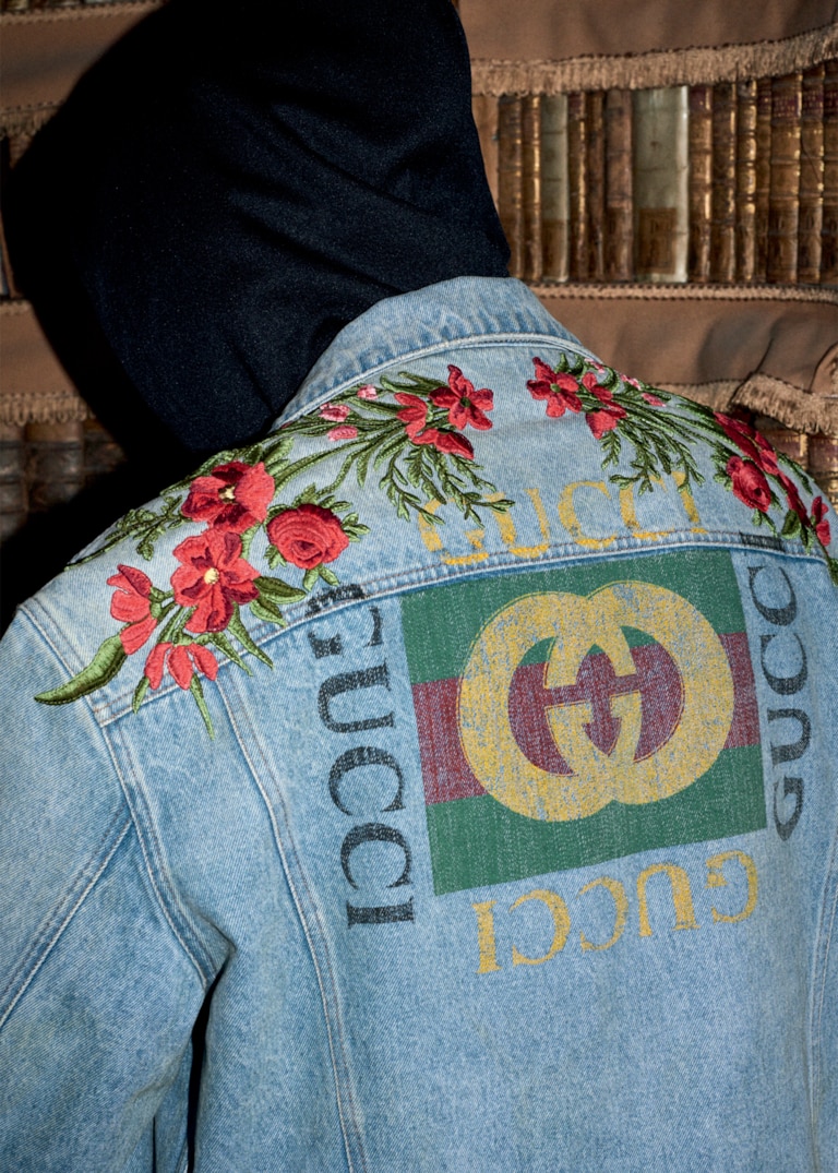 Intense hues, bleaching and patches define new men’s denim. The Bright Weft