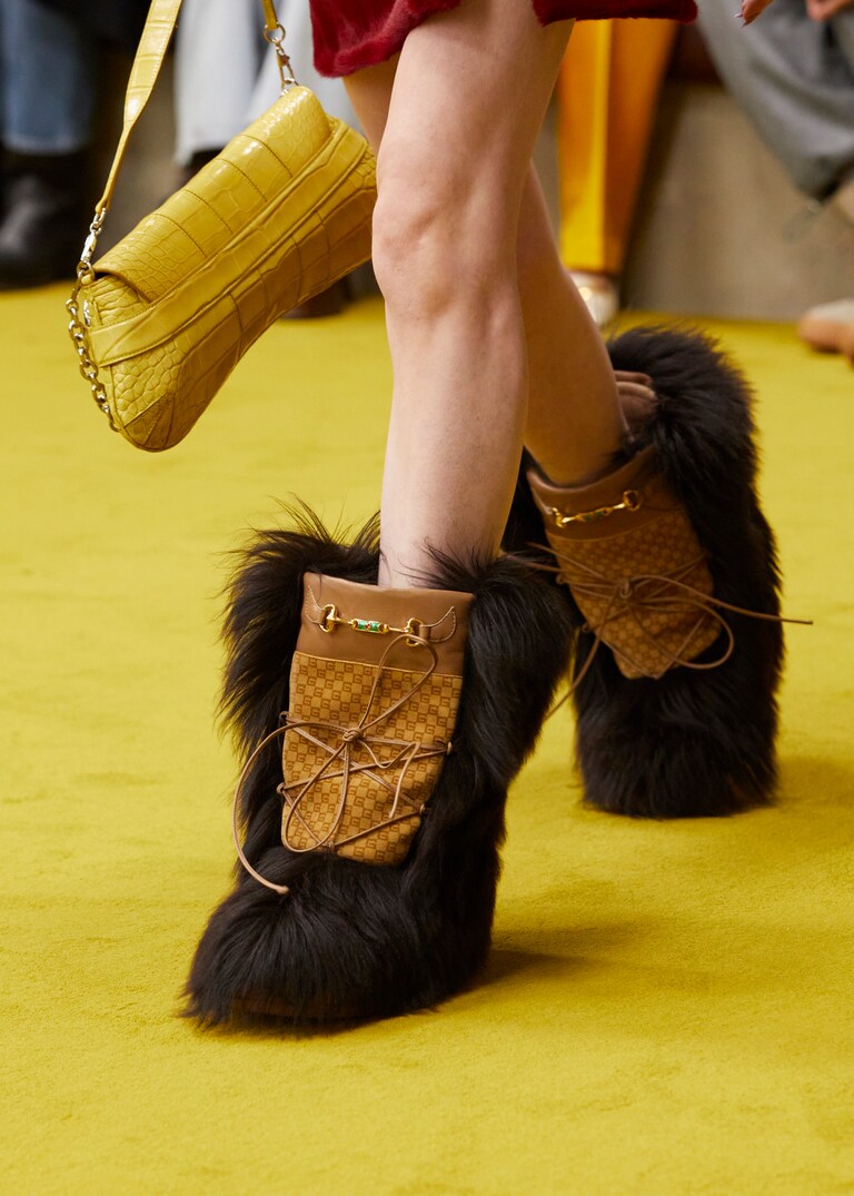 The women’s Fall Winter 2023 fashion show presented a conversation between past and future.An Anthology of Possibilities