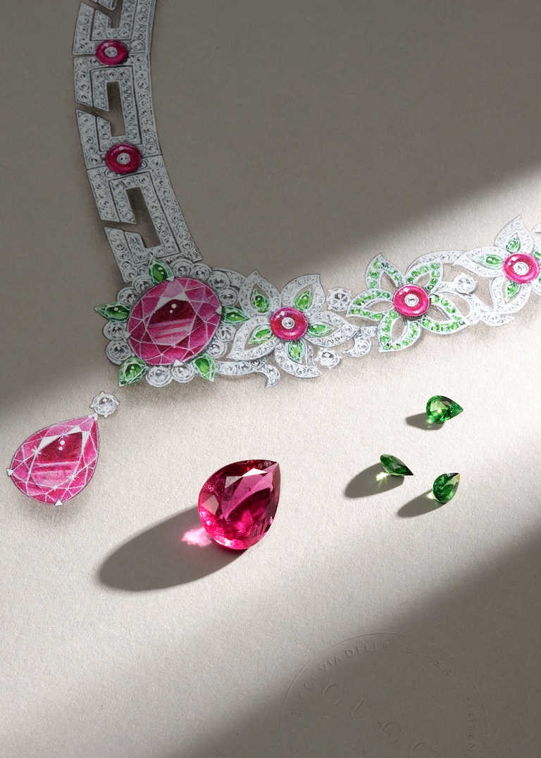 The new Labirinti Gucci High Jewelry collection was unveiled in Ravello, Italy.Unveiling Labirinti Gucci