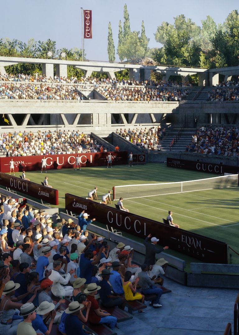 The House enters the digital tennis court in an exclusive collaboration for Season 2 of TopSpin 2K25. Game, Set, Match