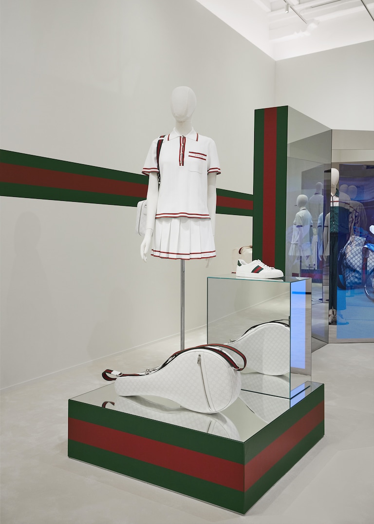 Gucci Visions presents a panoramic view of the House’s century-spanning creativity in an immersive exhibition in Florence.Gucci Visions