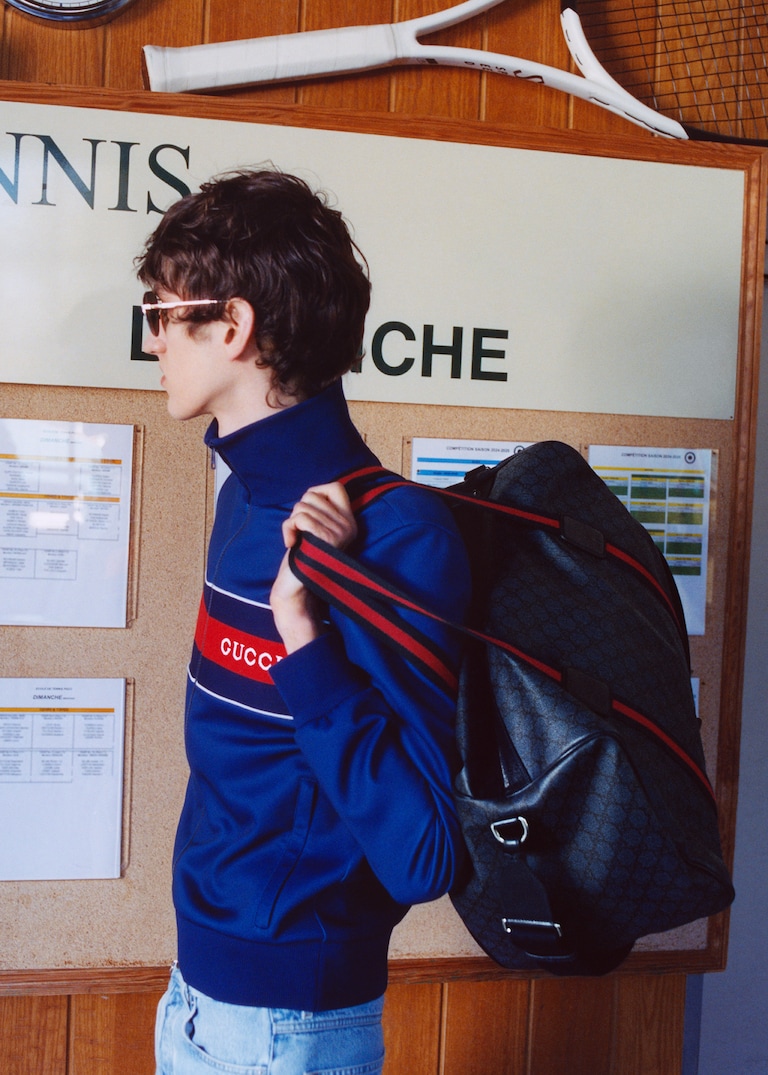 Celebrating its legacy connection with tennis, the House reveals the new Gucci Tennis campaign and a sports-inspired collection.Game, Set, Match