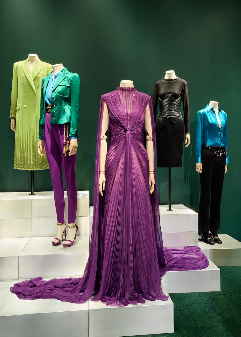 In a new exhibition at Palazzo Gucci, the House invites visitors to step into its history—from its early beginnings to its signature runway looks.Stepping into History