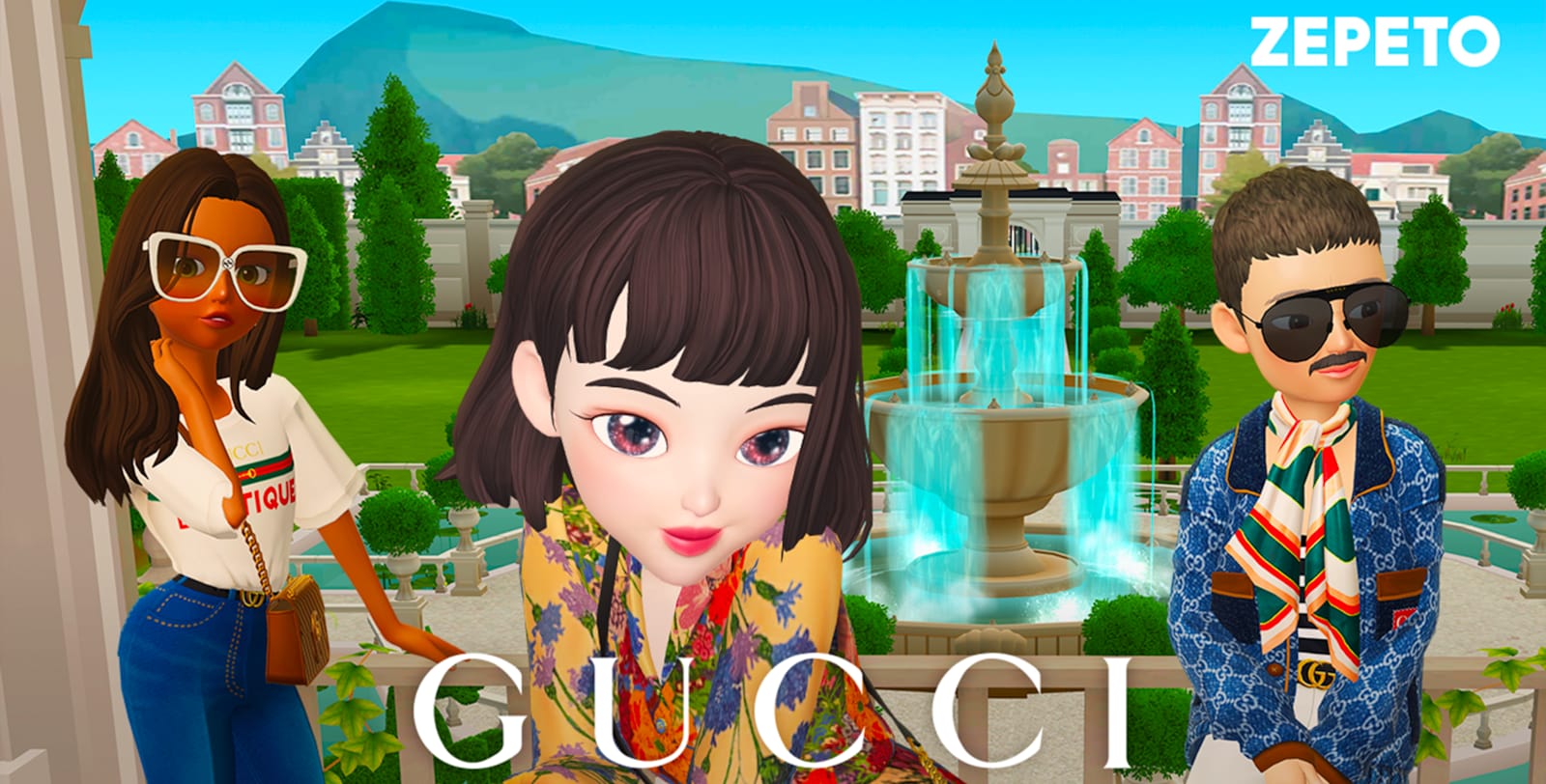 Gucci s’associe à ZEPETO , une application qui vous permet de créer une version 3D animée de vous-même.ZEPETO x Gucci