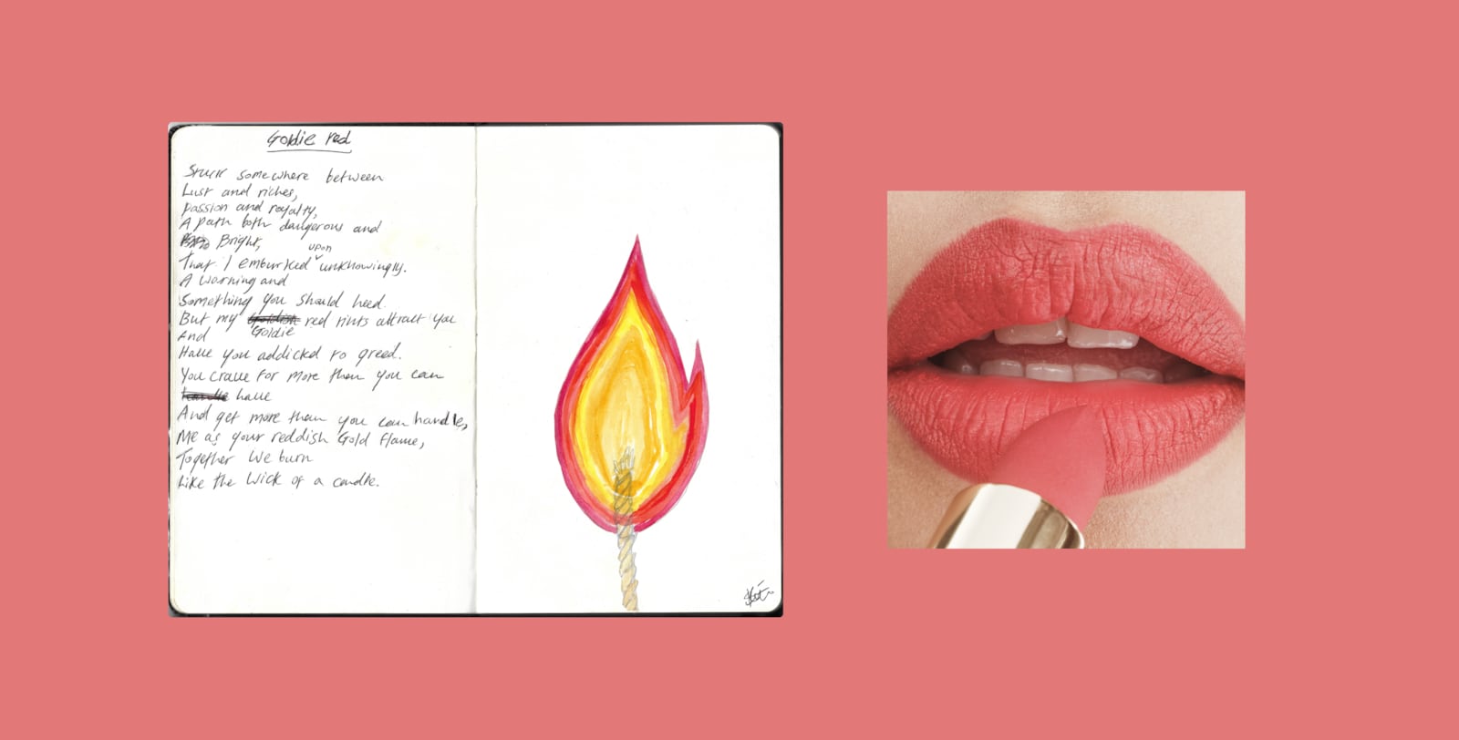 A Q&A with Shaquille-Aaron Keith who created original poetry for special videos made with Beauty Papers Magazine to celebrate National Lipstick Day.Read My Lips