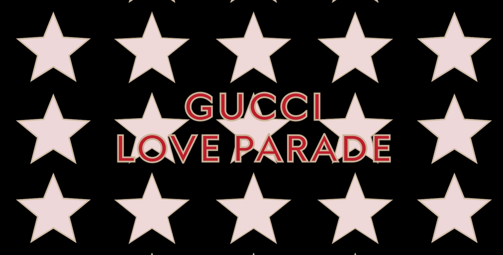 GUCCI LOVE PARADE コレクションの世界が渋谷に出現Gucci Love Parade Tokyo