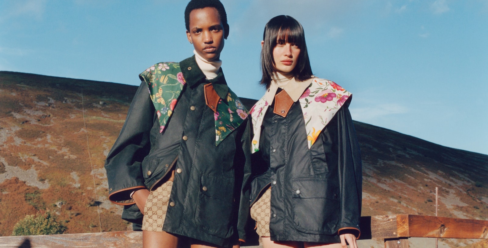 Barbour Re-Loved präsentiert die neue Gucci Continuum Kollektion. Zwei Häuser, eine Vision