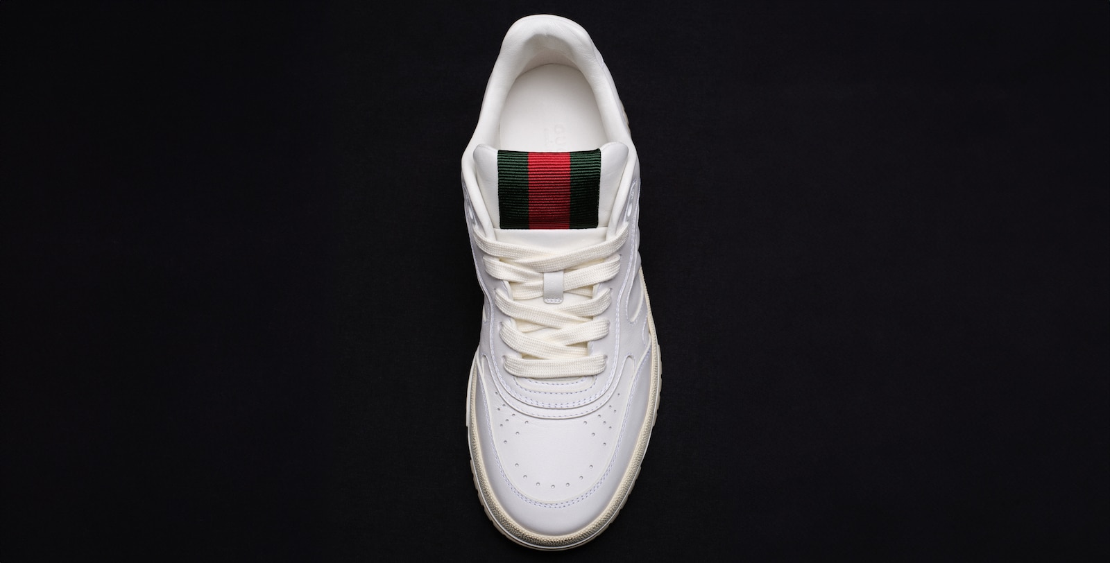 Crafting the Gucci Re-Web, the first sneaker designed by Sabato De Sarno for the House.Envisioning the Re-Web