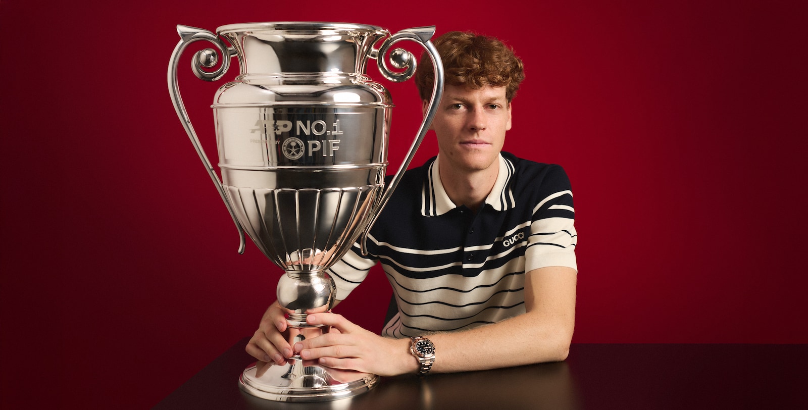 Jannik Sinner, ambassadeur international de la marque, remporte les Finales ATP à Turin.Bravo Jannik !