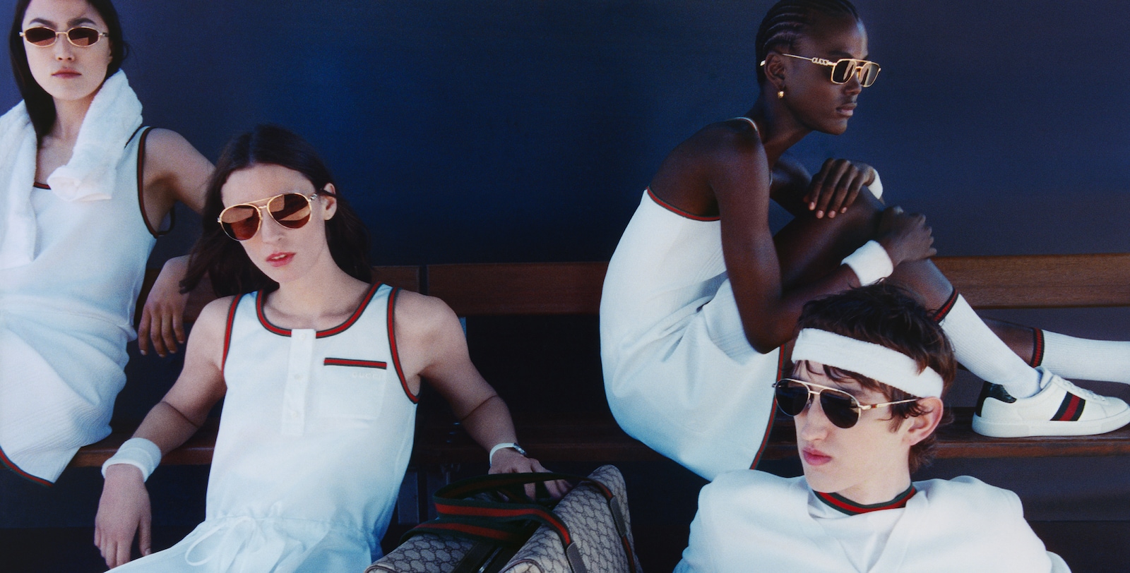 Celebrating its legacy connection with tennis, the House reveals the new Gucci Tennis campaign and a sports-inspired collection.Game, Set, Match