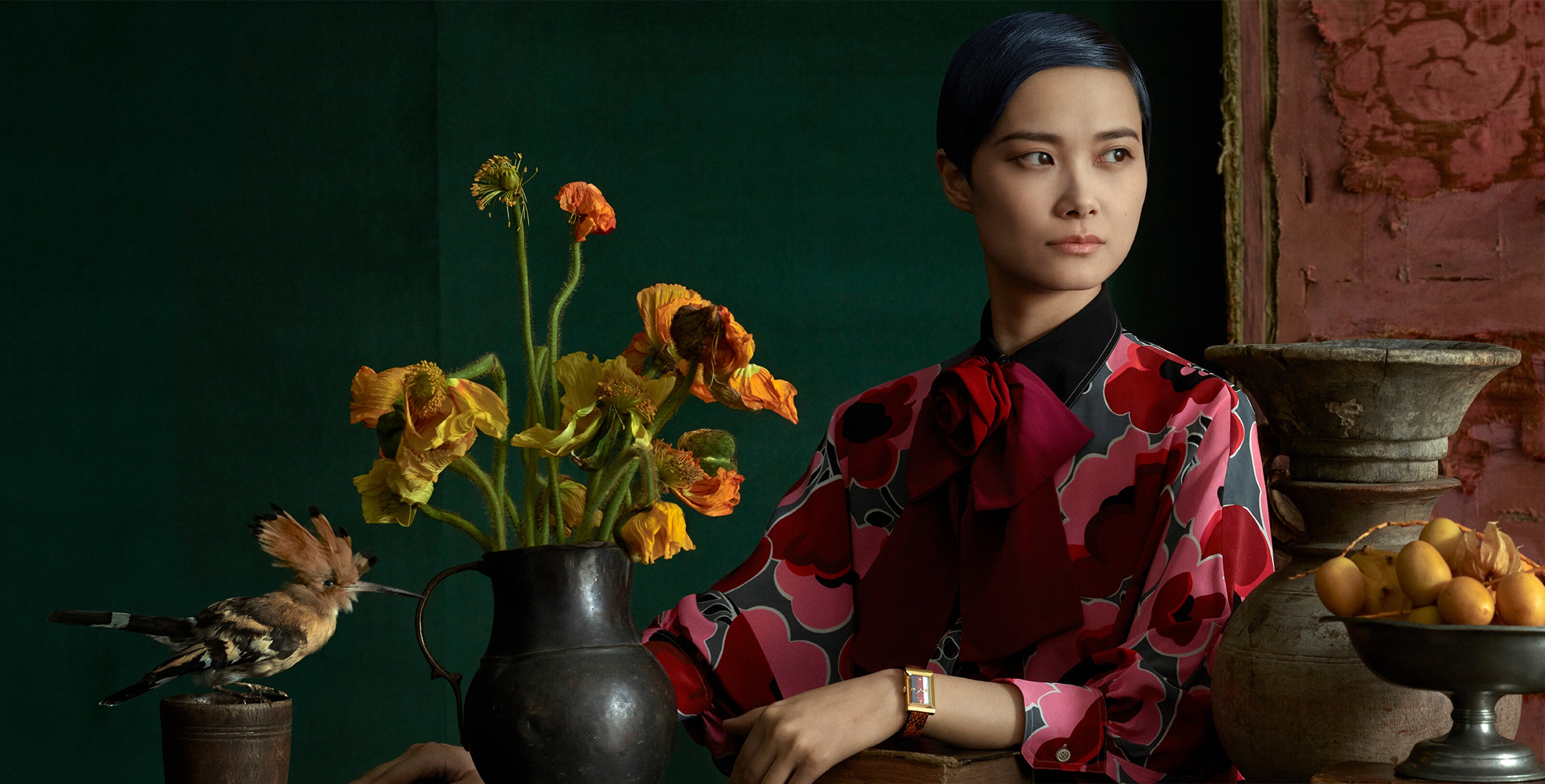 Shot by Julia Hetta Chris Lee appears in the Timepieces and Jewelry 2018 campaign. Gucci Stories