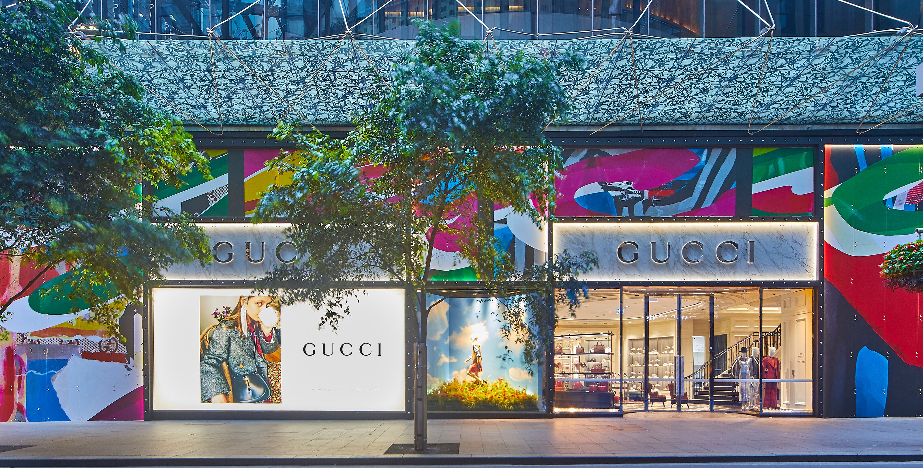 Opening the doors to the newly redesigned Gucci Sydney flagship in