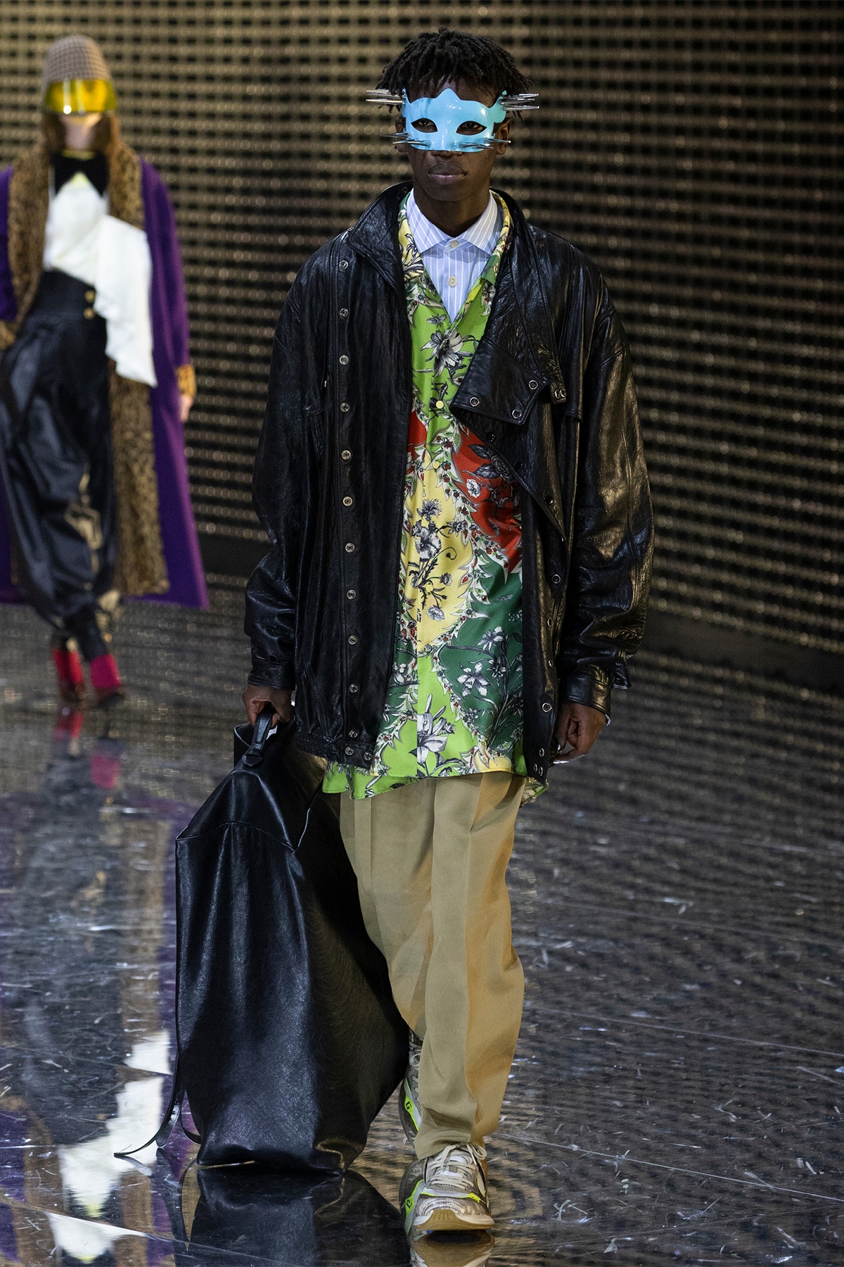 GUCCI グッチ 2019 RESORT マルチファブリック ダブルツイード