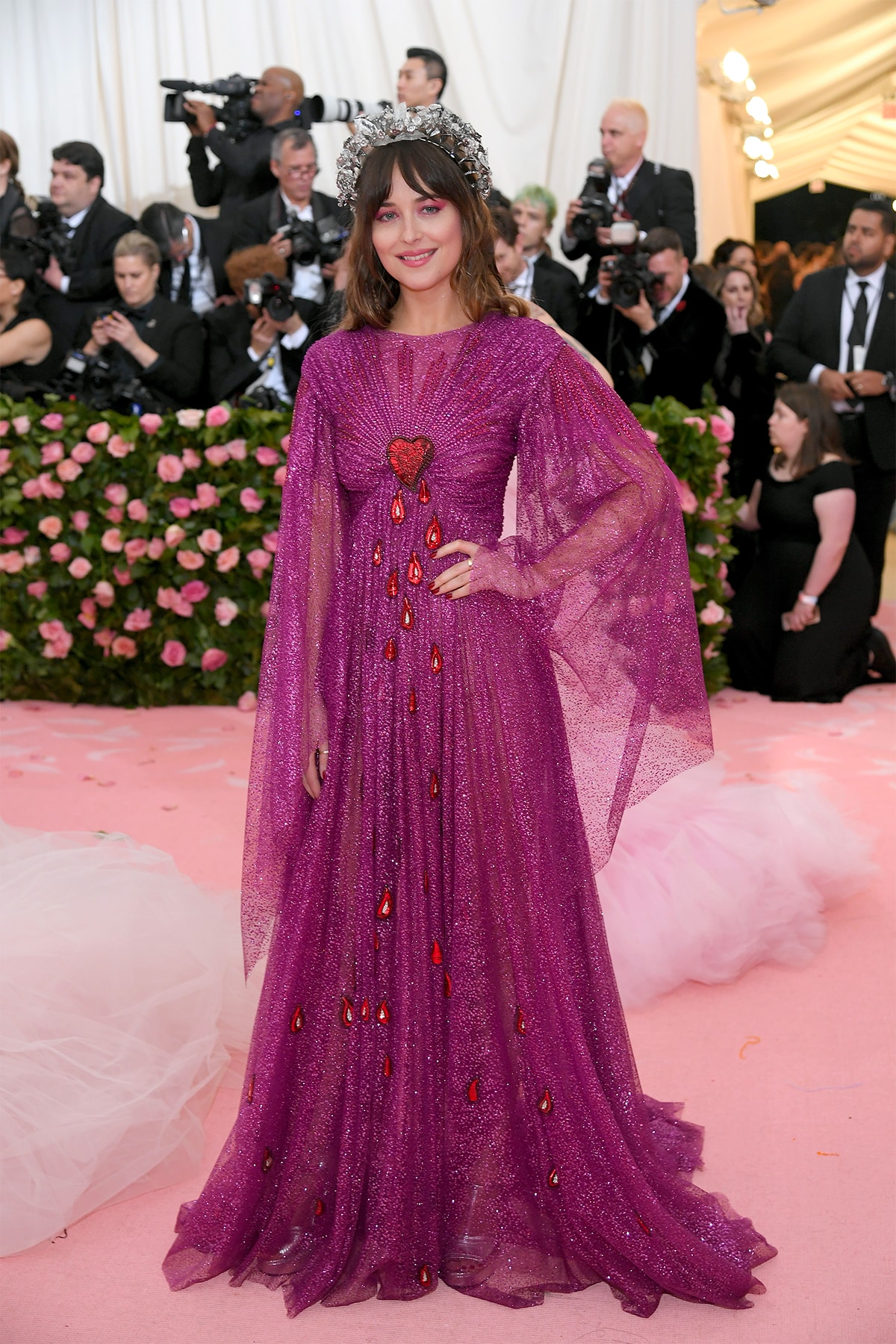 Co chaired by Alessandro Michele guests at the 2019 Met Gala celebrate the opening of Camp Notes on Fashion. Gucci Stories