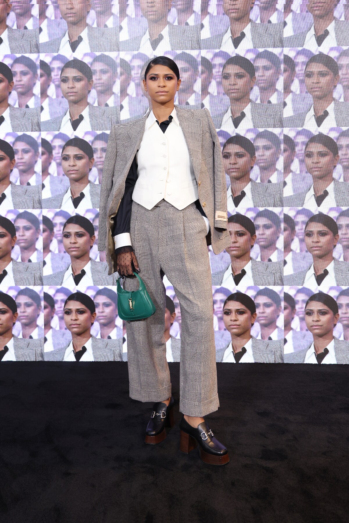 GUCCI ランウェイ 春夏コレクション いちごロゴパンツ GUCCI ランウェイ 春夏コレクション いちごロゴパンツ GUCCI