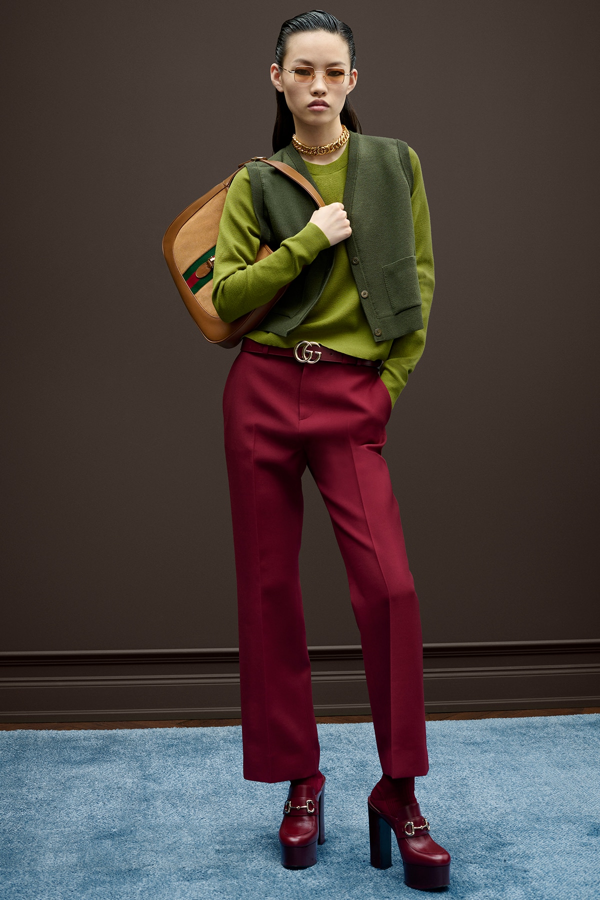 ☆ぷぅぶ☆Gucci ノーカラージャケット 2019プレフォール ジャケット・アウター / ノーカラージャケット 通販 | gossip