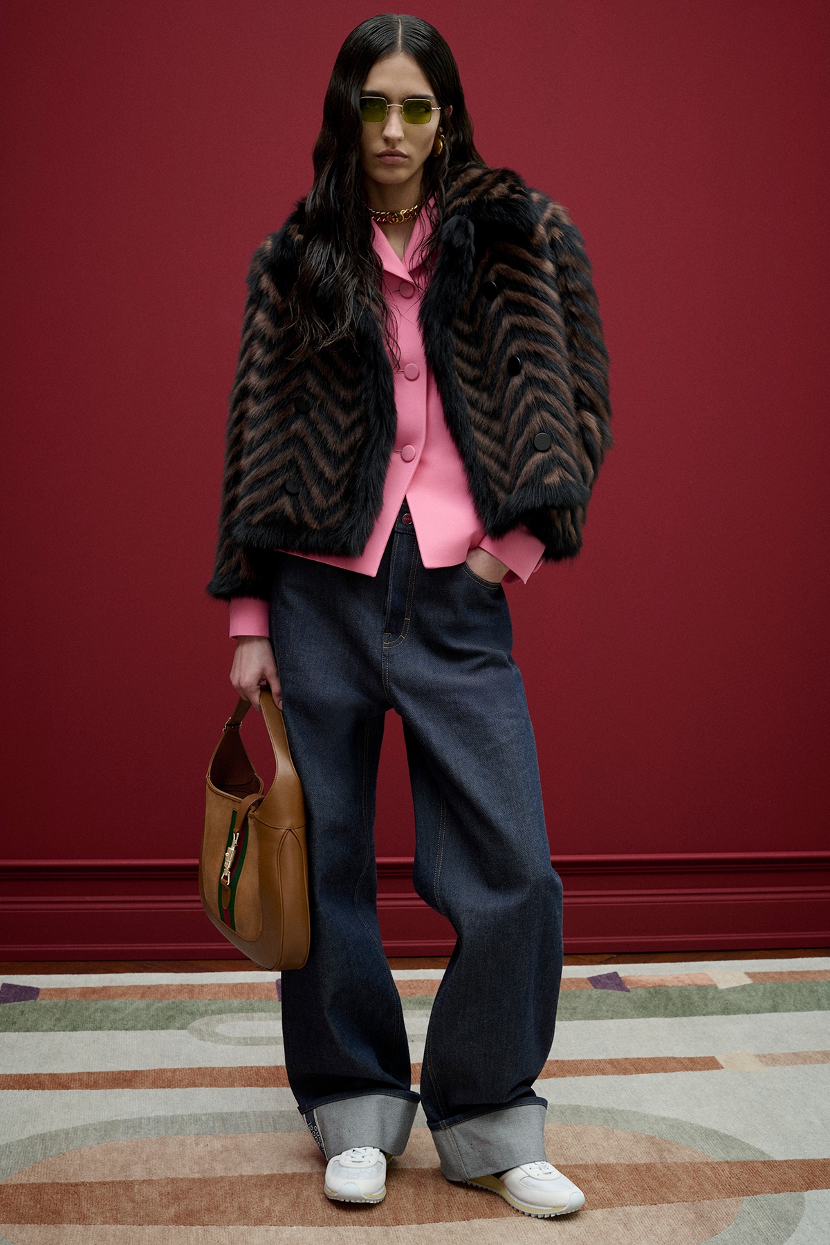 Gucci ノーカラージャケット 2019プレフォール