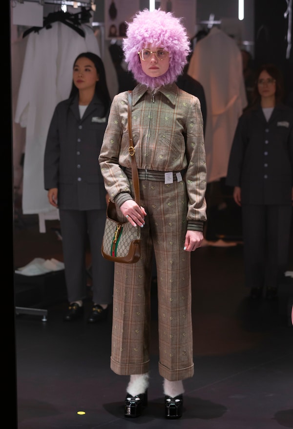 GUCCI 2021SS アレッサンドロミケーレ チェックコートサイズ50