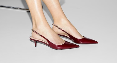 ★GUCCI★SIGNORIA パンプス グッチ パンプス・スリングバック ロッソアンコーラ・深い赤