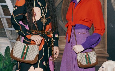 gucci purple purse