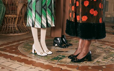 gucci no heel shoes