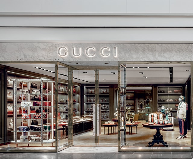 Gucci Store Windows Around the World Become Installation Pieces of