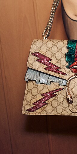 n - Dionysus GG Supreme embroidered bag - 400235KWZYN8700