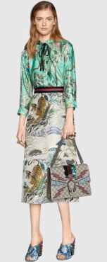 n - Dionysus GG Supreme embroidered bag - 400235KWZYN8700