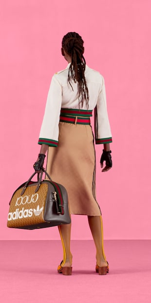 Adidas originals 2024 ojotas gucci