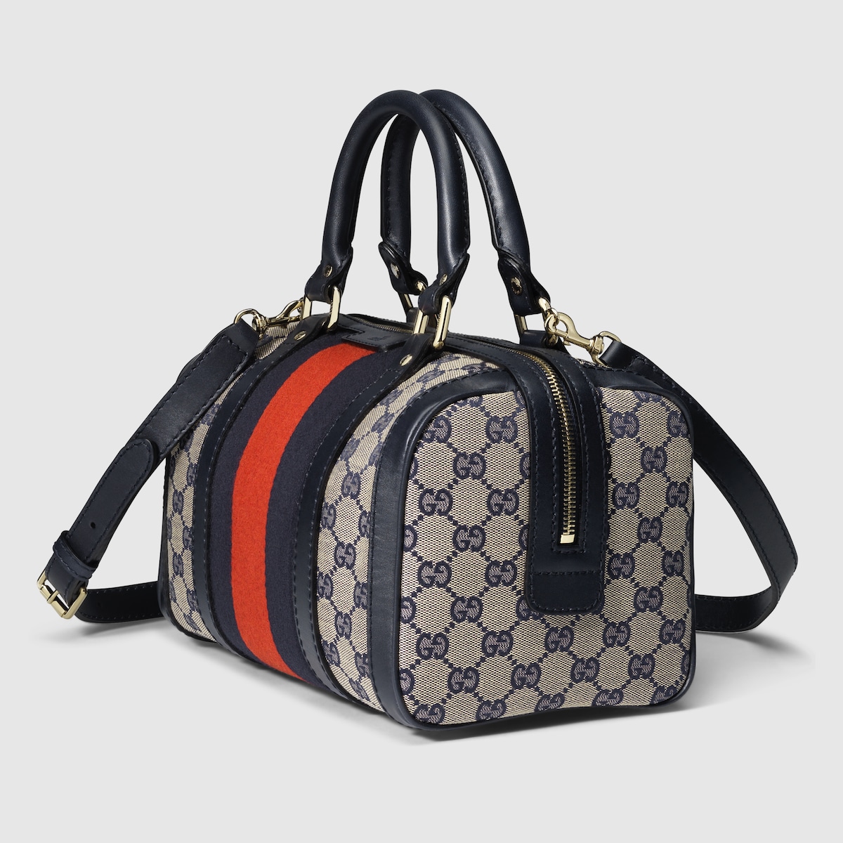 Blue Vintage  Original GG boston bag GUCCI® US