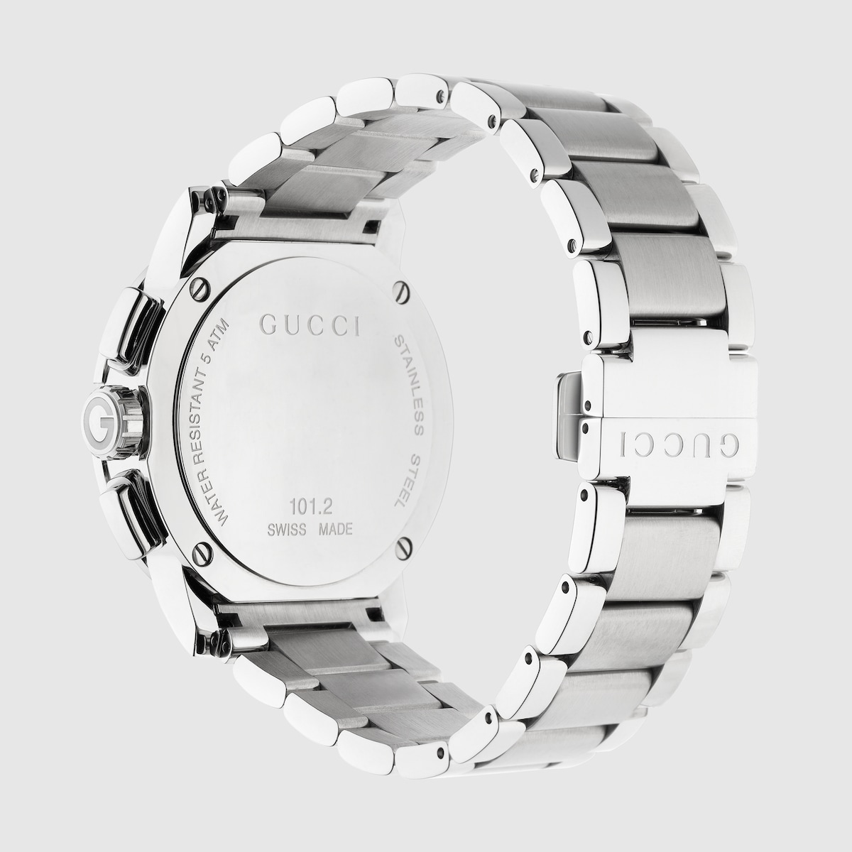 GUCCI クロノグラフ 腕時計 ステンレス G-クロノ〕ラージウォッチ(44mm) ・ステンレススチール | GUCCI公式