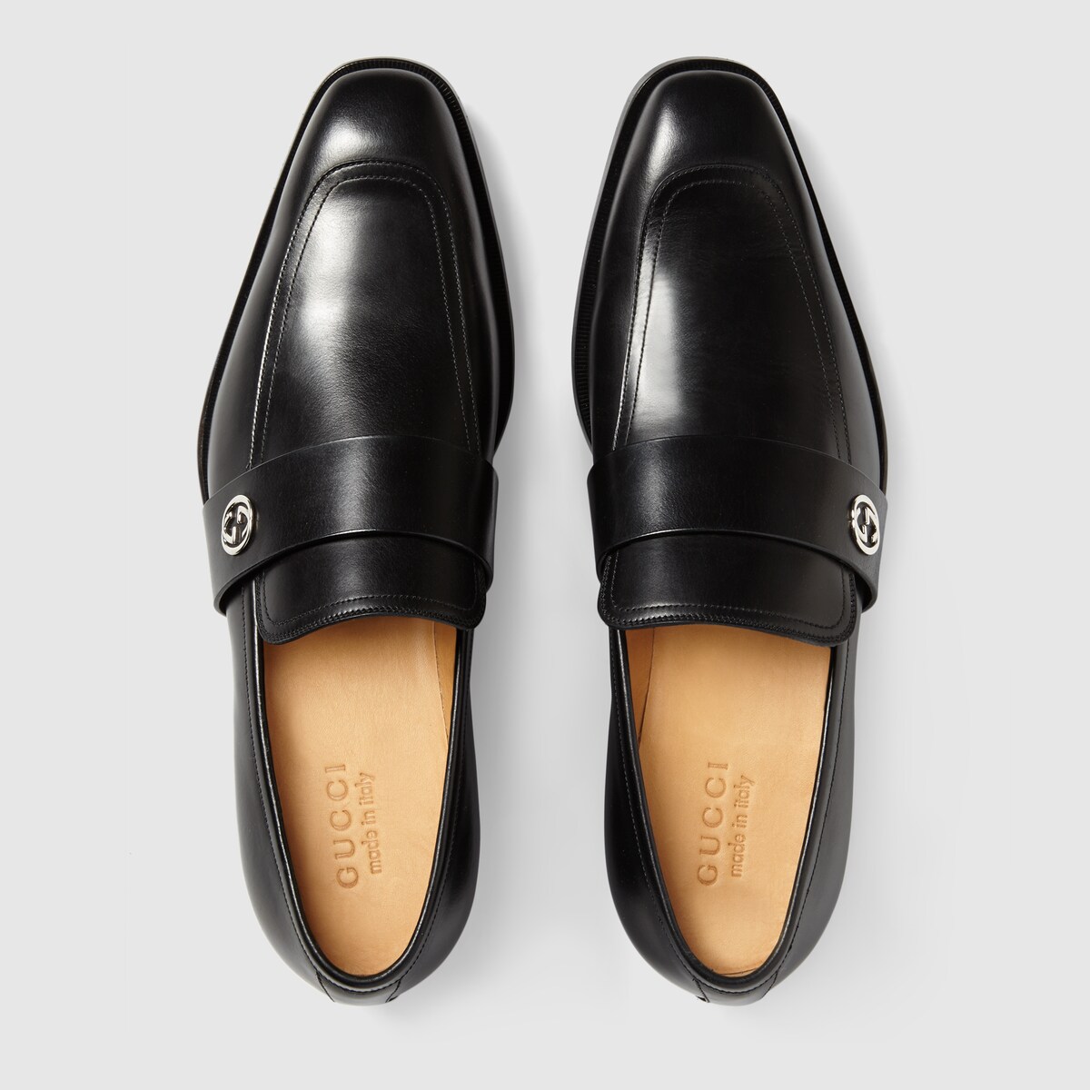 Gucci Leather loafer 407295 DKG00 1000 Gucci Men main image 3