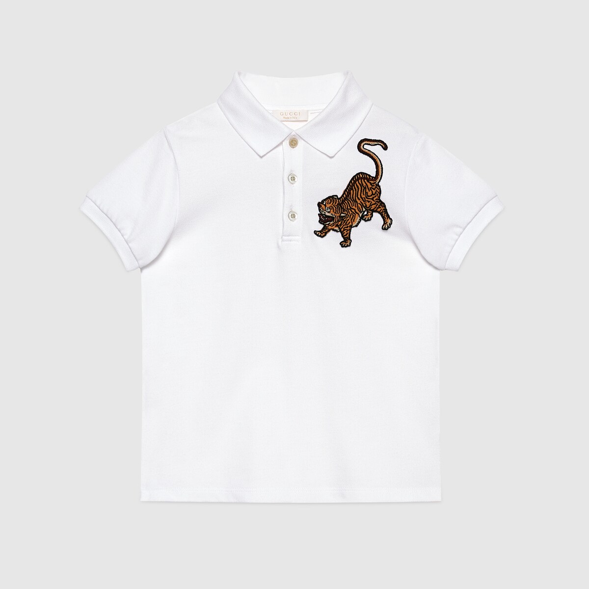 Gucci polo tiger best sale