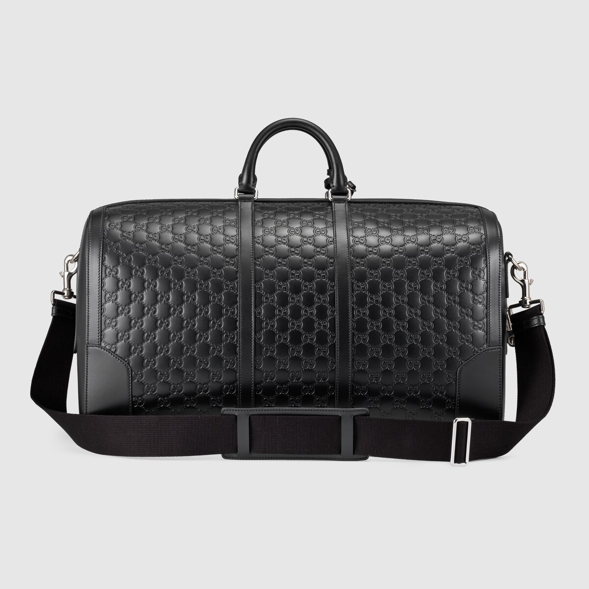 gucci black duffle