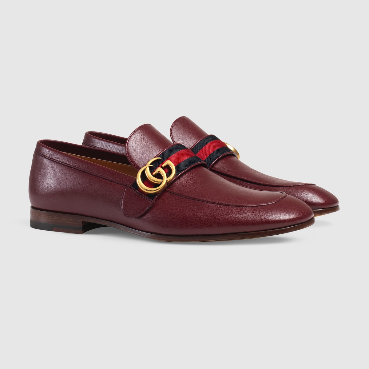 gucci gg web loafer