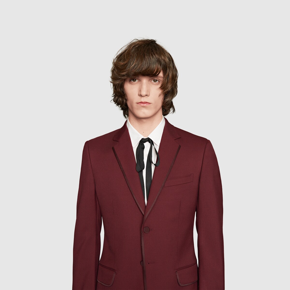 tuxedo with gucci belt