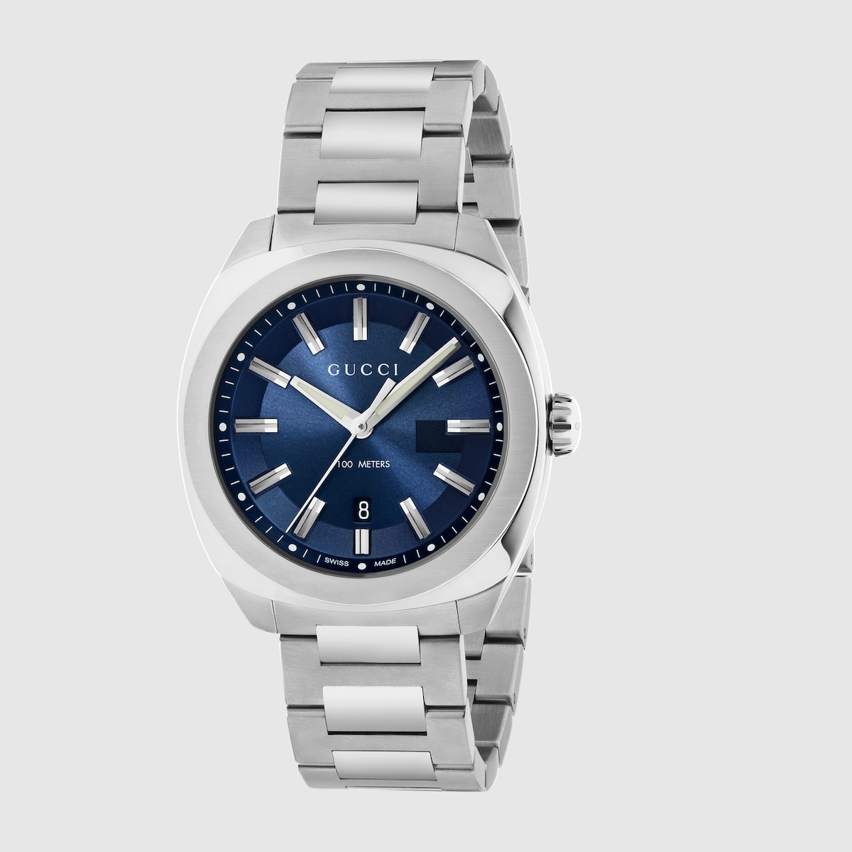 GG2570〕ラージウォッチ（41mm） ・ステンレススチール | GUCCI公式