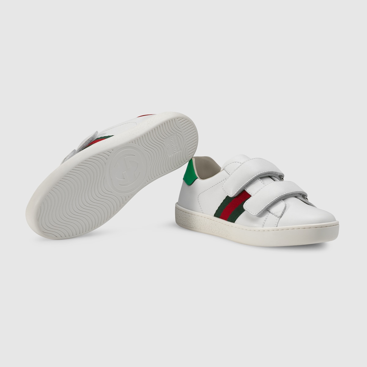 Children's Gucci Ace leather sneaker