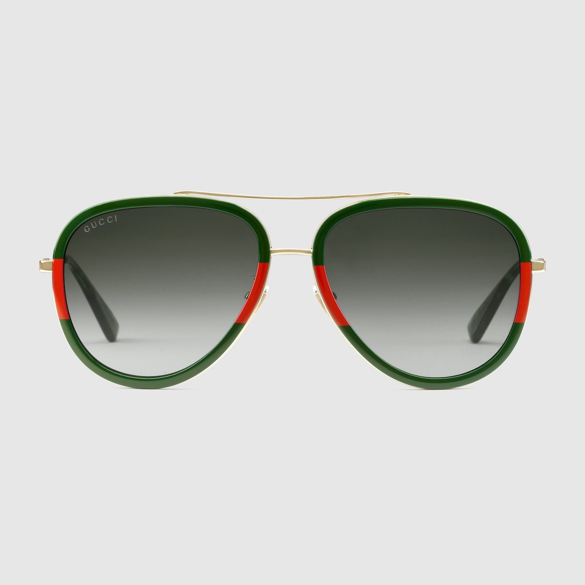 スマートな印象に【GUCCI】アビエーター◇グラス Aviator frame sunglasses in black | GUCCI® US