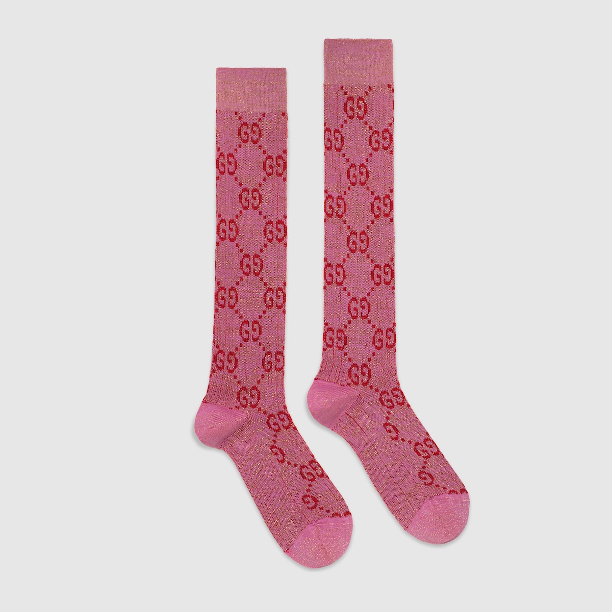 Calcetines Lucky Brand De Cuadros Transparentes Para Mujer - Rosa Claro