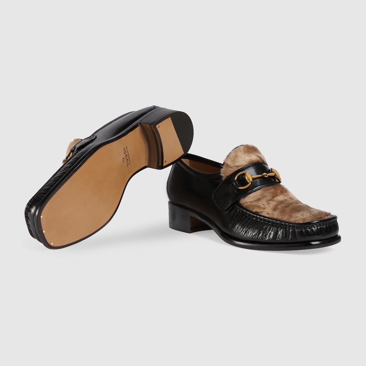 Scarpe gucci con clearance pelliccia